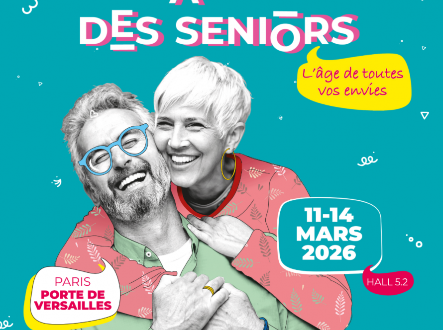 Affiche du salon des seniors 2026